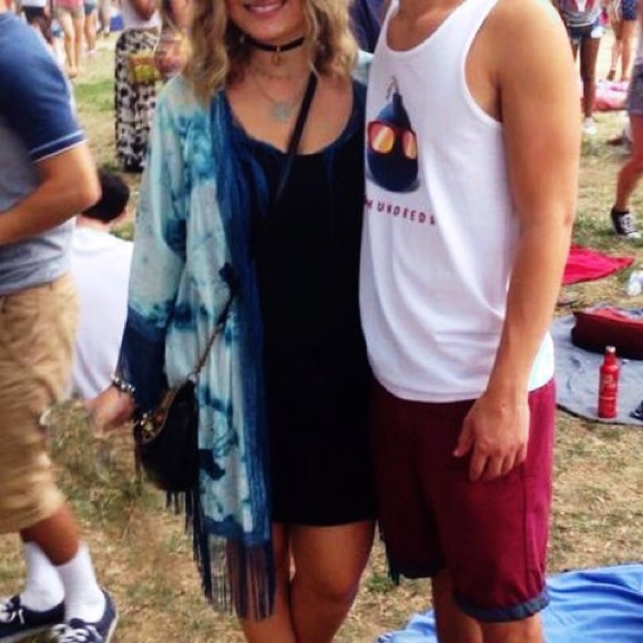 UO Staring at Stars Tie Dye Duster Kimono Jacket - Picture 7 of 7